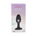 Korek analny silikonowy Roll Play 12 cm