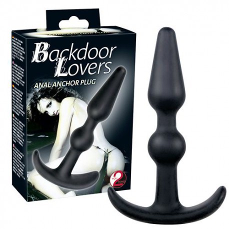 Korek analny silikonowy Backdoor Lovers 10cm