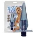 Korek analny z wibracjami Anal Blue 11 cm