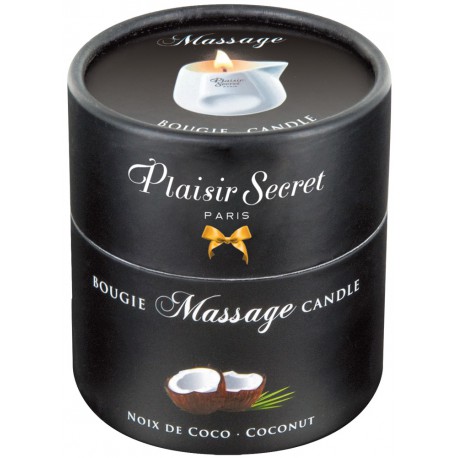 Świeca do masażu Kokos 80ml Plaisir Secret