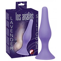 Korek analny silikonowy Los Analos Lavender 13 cm