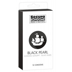 Prezerwatywy Secura Black pearl 12szt.