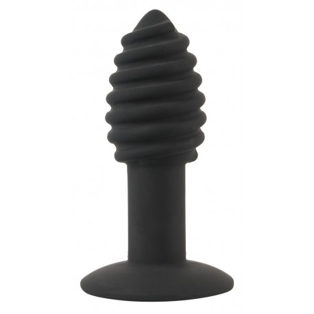 Korek analny Twist 10,7 cm Black Velvets