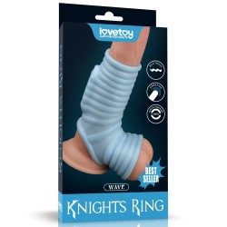 Pierścień na penisa Knights Wave z wibracjami Lovetoy